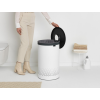 Bac à linge 60 l, avec couvercle en plastique, blanc, Brabantia