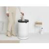 Bac à linge 60 l, avec couvercle en plastique, blanc, Brabantia