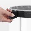Bac à linge 35 l, avec couvercle en plastique, blanc, Brabantia