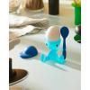Coquetier CICO, avec cuillère, bleu, Alessi