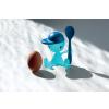 Coquetier CICO, avec cuillère, bleu, Alessi