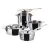 Set de casseroles POTS & PANS, 7 pièces, acier inoxydable, Alessi