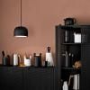 Bocal de rangement 20 cm, avec cuillère en bois, noir, Eva Solo