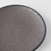 Assiette mise en bouche EARTH BLACK 20 cm, MIJ