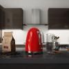 Bouilloire électrique KLF03RDEU 1,7 l, rouge, Smeg