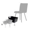 Rangement salle de bain BOXXX L 15 l, blanc, Koziol