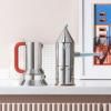 Cafetière italienne LA CONICA, 150 ml, manche bleu, Alessi