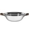 Wok EDO 34 cm, 5,8 l, acier inoxydable, Alessi