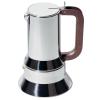 Cafetière italienne 9090, 300 ml, manche marron, Alessi
