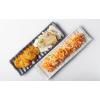 Assiette à sushis et sashimis METALLIC 33 x 10,5 cm, MIJ