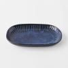 Plat de service RIDGED INDIGO 19 x 13 cm, MIJ