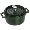 Faitout COCOTTE 26 cm, avec étuve, basilic, fonte, Staub