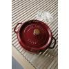Faitout 22 cm, cerise, fonte, Staub