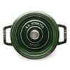 Faitout 26 cm, rond, basilic, fonte, Staub