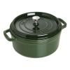 Faitout 26 cm, rond, basilic, fonte, Staub