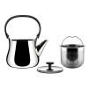 Théière avec infuseur à thé CHA 900 ml, acier inoxydable, Alessi