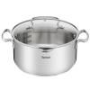 Faitout DUETTO+ G7194655 24 cm, 5 l, avec Couvercle de marmite, Tefal