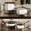 Batterie de cuisine MAMI, 7 pièces, acier inoxydable, Alessi