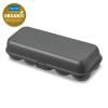 Boîte de rangement pour œufs EGGS TO GO 28 cm, pour 10 œufs, gris cendre, Koziol