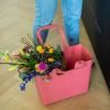 Sac shopper TASCHE XL, gris cendré naturel, Koziol