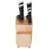 Ensemble de couteaux ICE FORCE K232S574, set de 6 pc, avec bloc, Tefal