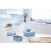 Bocal de rangement MASTER SEAL COLOUR EDITION N1030810 , set de 4 pc, bleu, plastique, Tefal