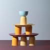 Plat de service RHOMBE 35 x 27 cm, violet clair, Lyngby