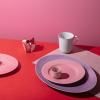 Plat de service RHOMBE 35 x 27 cm, violet clair, Lyngby
