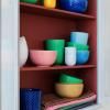 Bol de service RHOMBE 13 cm, bleu d'eau, Lyngby