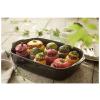 Plat de cuisson four 42 x 27 cm, crème, argile, Emile Henry
