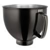 Bol de mixeur sur socle 5KSM5SSBQB 4,83 l, anthracite, acier inoxydable, KitchenAid
