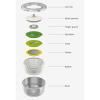 Set préparation pour salade MULTI-PREP, 5 pièces, Joseph Joseph