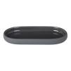 Porte-savon SONO, sans rainures, gris-noir, Blomus
