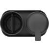 Distributeur de savon liquide et verre porte brosse à dent en set, gris, Brabantia