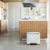 Poubelle à pédale BO 36 l, blanc, Brabantia