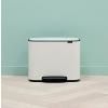 Poubelle à pédale BO 36 l, blanc, Brabantia