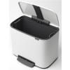 Poubelle à pédale BO 36 l, blanc, Brabantia