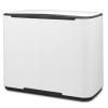 Poubelle à pédale BO 36 l, blanc, Brabantia