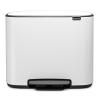 Poubelle à pédale BO 36 l, blanc, Brabantia