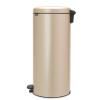Poubelle à pédale NEWICON 30 l, champagne, Brabantia