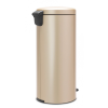 Poubelle à pédale NEWICON 30 l, champagne, Brabantia