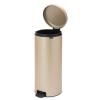 Poubelle à pédale NEWICON 30 l, champagne, Brabantia