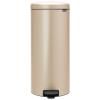 Poubelle à pédale NEWICON 30 l, champagne, Brabantia