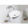 Distributeur de savon liquide et verre porte brosse à dent en set, blanc, Brabantia