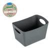 Rangement salle de bain BOXXX S 1 l, gris nature, Koziol
