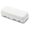 Boîte rangement pour oeufs EGGS TO GO 28 cm, pour 10 oeufs, coton blanc, Koziol