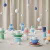 Bol de service RHOMBE 11cm, turquoise, Lyngby