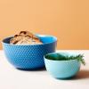 Bol de service RHOMBE 11cm, turquoise, Lyngby