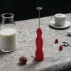 Mousseur à lait PULCINA, rouge, Alessi