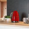 Bouilloire à contrôle de température KLF04RDEU 1,7 l, rouge, Smeg
